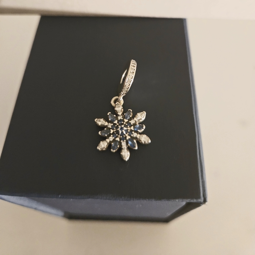 Authentic Pandora Snowflake Charm